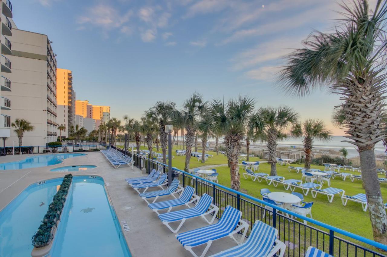 Hosteeva Oceanfront Boardwalk Beach Resort With Balcony Myrtle Beach Exterior photo